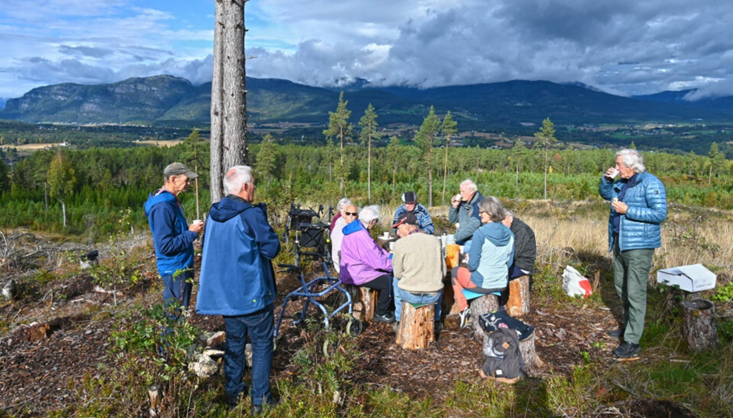 Bø Rotary bidrar til at beboere på Bø Sjukeheim får se ny utsikt